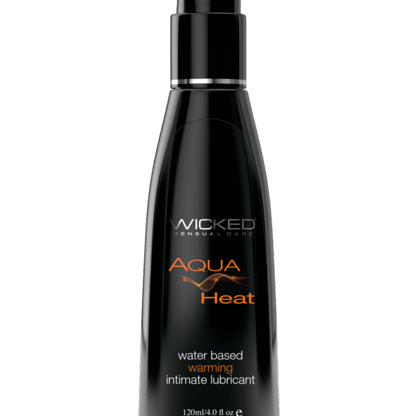 Лубрикант збуджуючий з ефектом зігрівання WICKED AQUA HEAT на водній основі, 120 мл