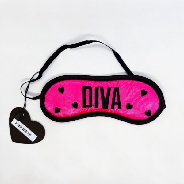 Маска DS Fetish Blindfold DIVA rose satin