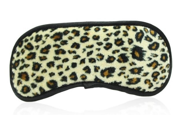 Маска DS Fetish Blindfold leopard satin