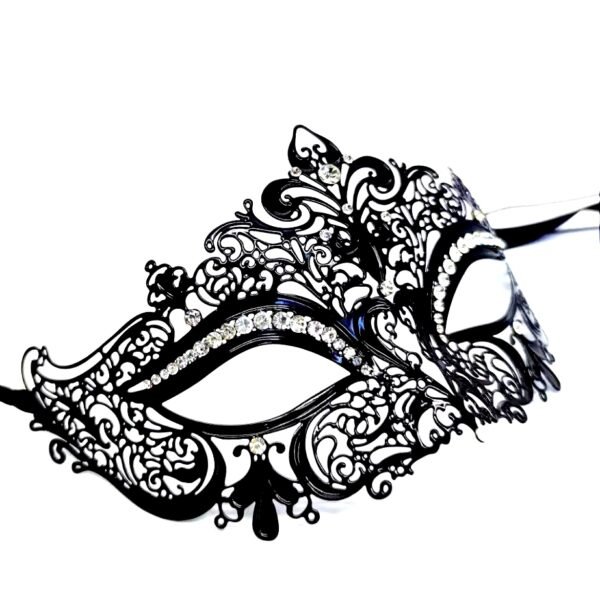 Маска на очі Eye mask metal black