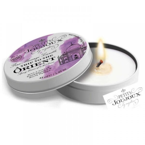 Масажна свічка Petits Joujoux з ароматом гранату та білого перцю, 43 мл