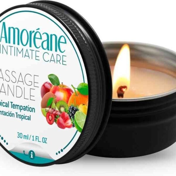 Масажна свічка Amoreane Тропічна спокуса, 30 мл
