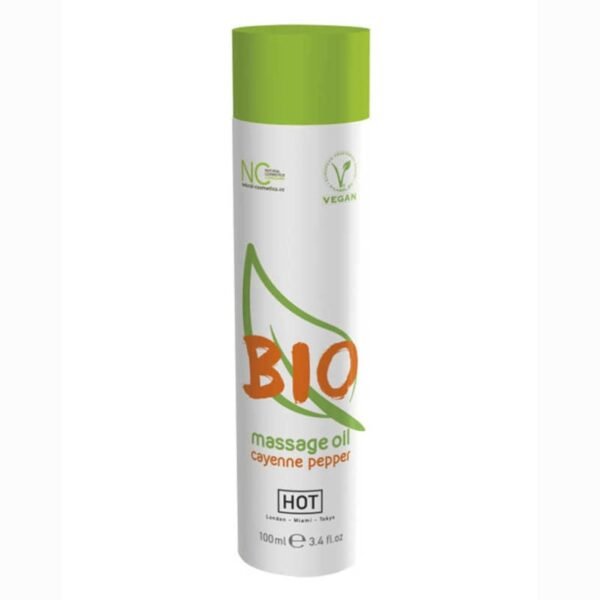 Масажне масло Hot Bio massage oil Cayenne pepper, 100 мл