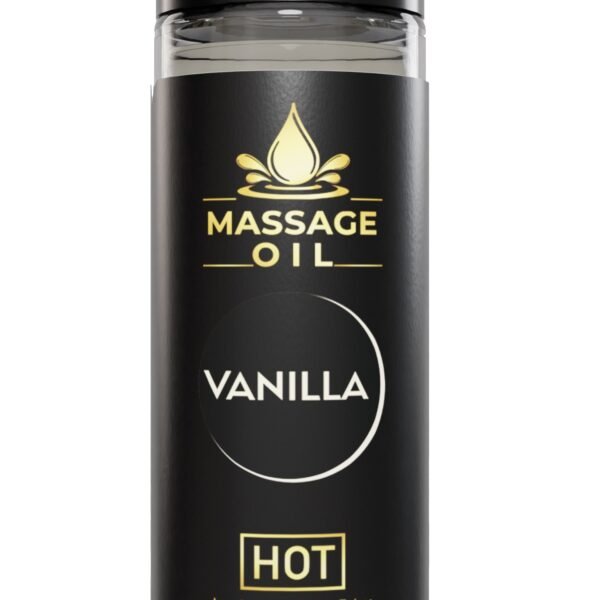 Масажна олія HOT Massage Oil Vanilla з ароматом ванілі, 100 мл