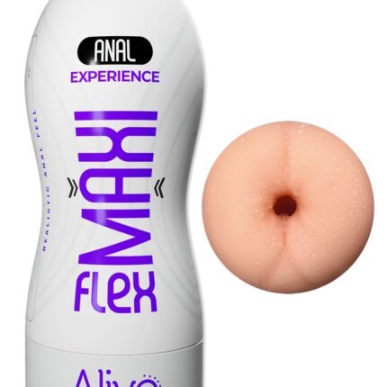 Маструбатор  у колбі Alive Maxi Flex з анальним отвором