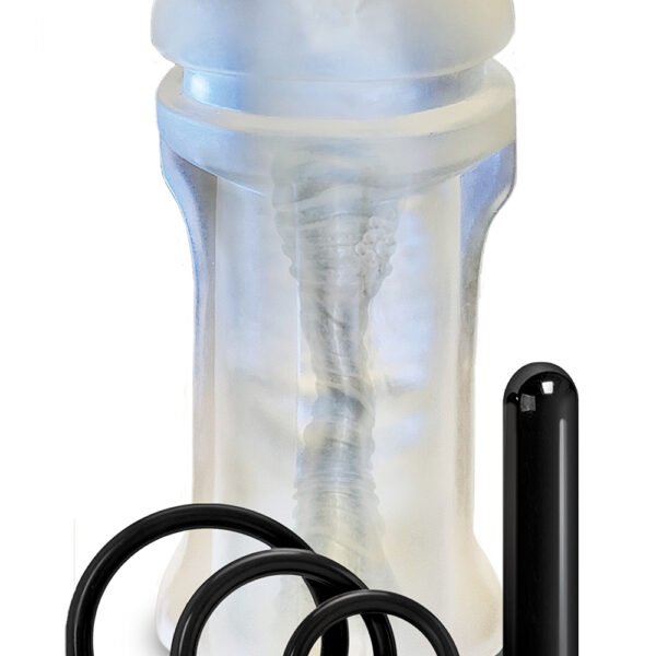 Маструбатор  HAPPY ENDING MSTR B8 VIBRATING PUSSY PACK SQUEEZE BOX FIVE PC KIT