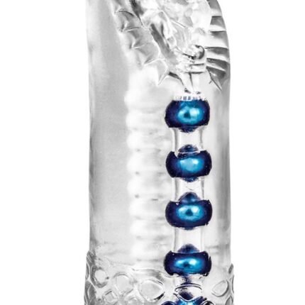 Маструбатор  нереалістичний Blush M For Men з кульками, прозорий