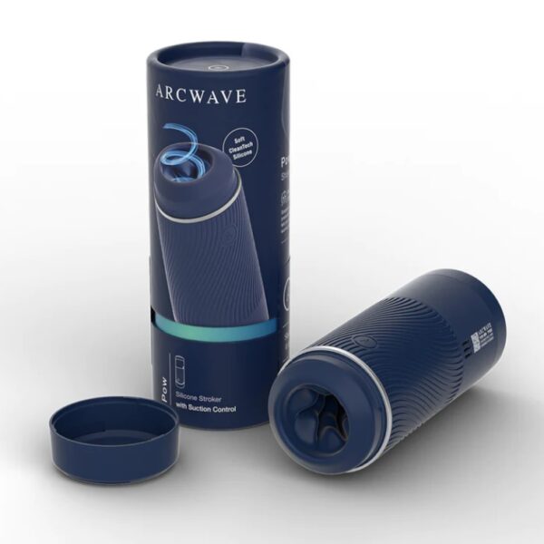 Мастурбатор премиум-класса с контролем всасывания Arcwave Pow Stroker Blue