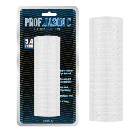 Маструбатор  рельєфний Chisa Prof. Jason C, прозорий