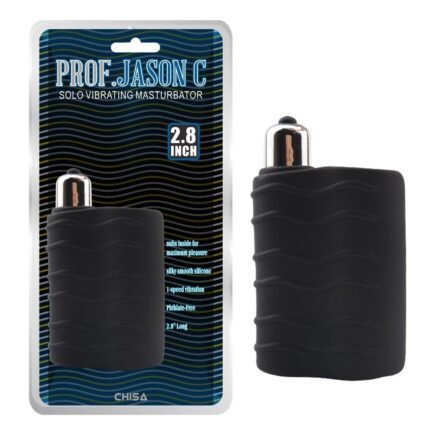 Маструбатор  із вібрацією Chisa Prof. Jason C, чорний