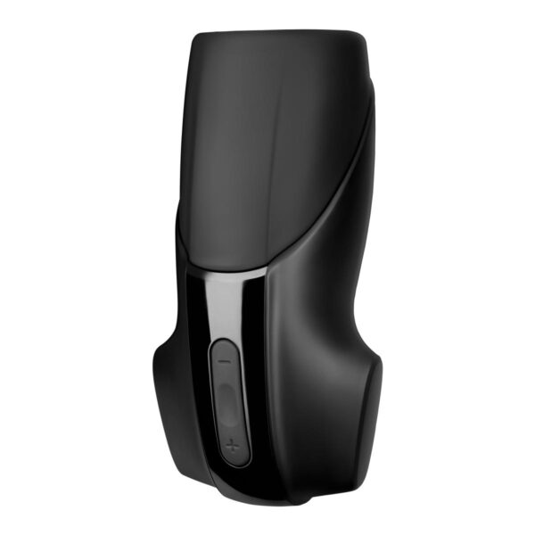 Мастурбатор із вібраціями в елегантному дизайні Satisfyer Men Vibration, чорний