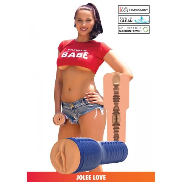 Маструбатор  Вагіна в колбі PRIVATE Jolee Love Pornstar Pussy