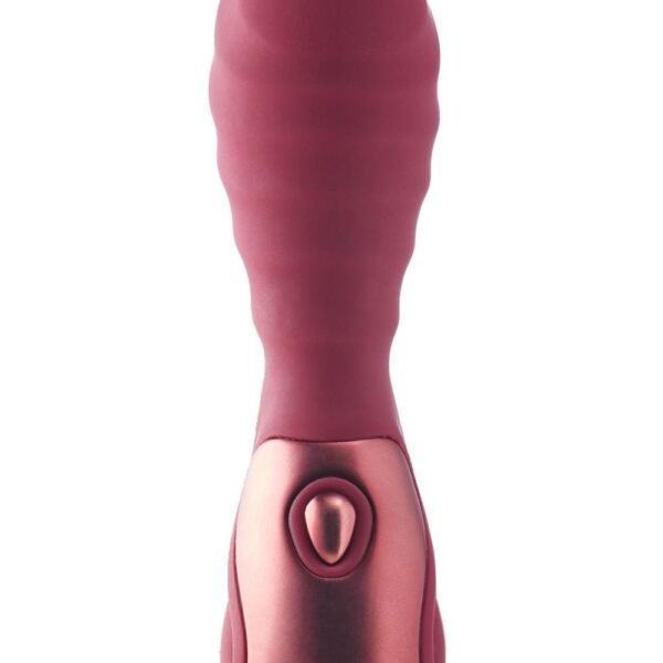 Мини вибратор рельефный Dream Toys Dinky Mini Vibrator Jody F бордовый, 12 см х 3. 2 см