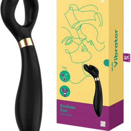 Багатофункціональний вібратор Satisfyer Endless Fun, чорний
