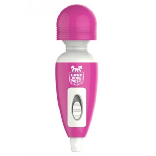 Мікрофон-міні у вигляді брелока на ланцюжку Love in the Pocket Vibro Love Massager рожевий