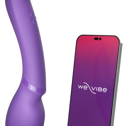 Смарт-Мікрофон вібромасажер We-Vibe Wand 2, фіолетовий