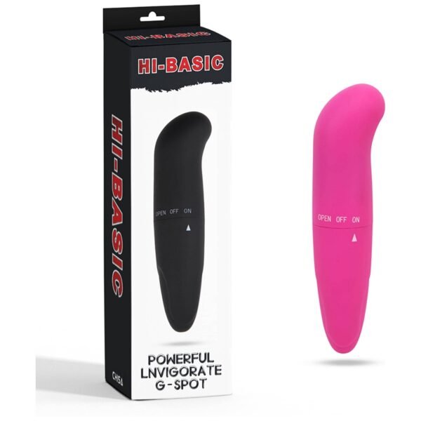 Міні-вібромасажер Chisa Hi-Basic для точки G, рожевий