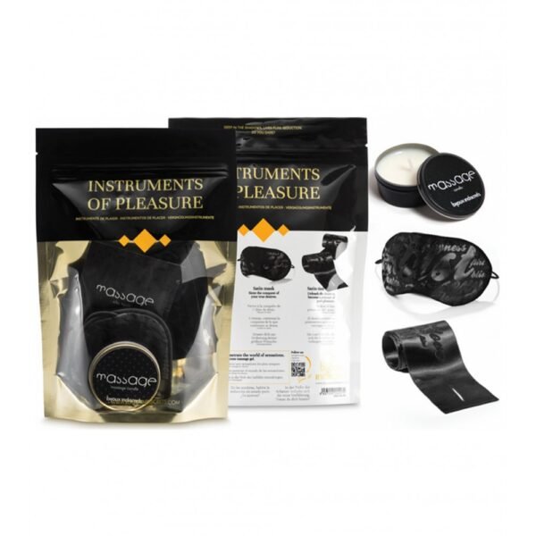 Набір аксесуарів із 3 предметів Bijoux Indiscrets, жовтий