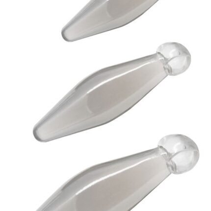 Набір анальних стимуляторів Toy Joy Anal Play Finger Rimmer Finger Rimmer прозорий, 3 шт.