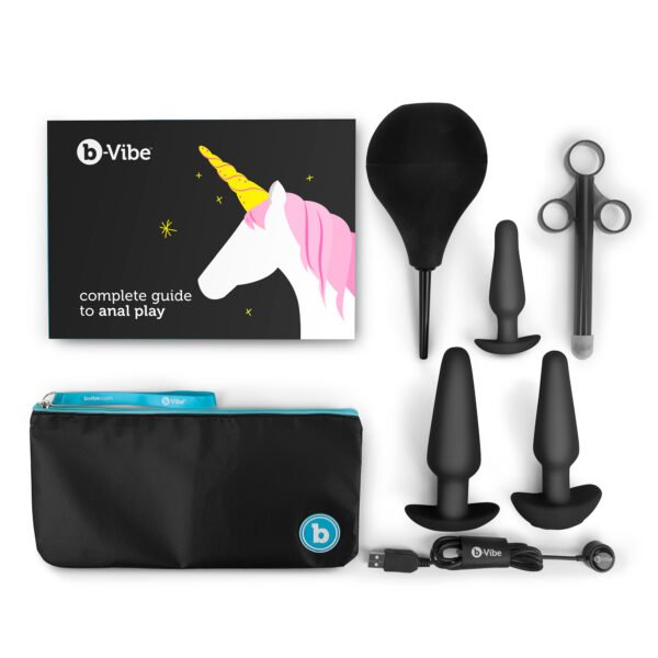 Набір анальних іграшок anal training kit & education B-Vibe, 7 предметів