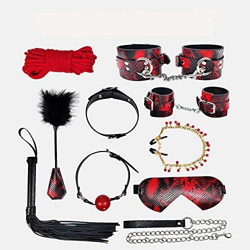 Набір бдсм DS Fetish Lanwan Restraints Kit у валізі 10 предметів