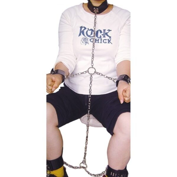 Набір нашийника і повідця Sunspice з манжетами на щиколотки та зап'ястя