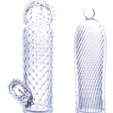 Набір рельєфних насадок NMC Ice Crystals прозорі