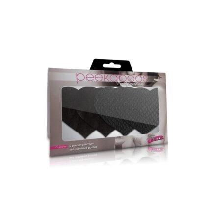 Наклейки на соски Peekaboos з мережива та гладкі у формі серця, набір з 2 пар