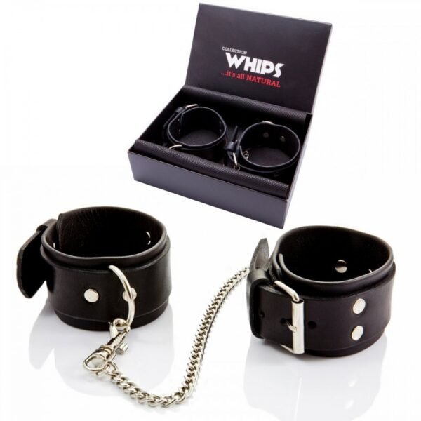 Наручники для чоловіків ручної роботи WHIPS (шкіра)