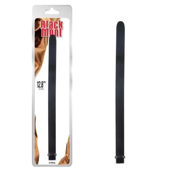 Насадка для анального душу Chisa Black Mont силіконова, чорна