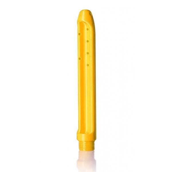 Насадка для анального душу XTRM O Clean, жовта, 17. 5 х 2. 5 см