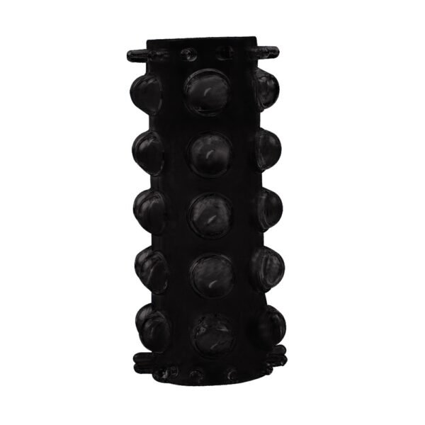 Насадка на пеніс із відкритою головкою Chisa GK Power, чорна, 1 шт