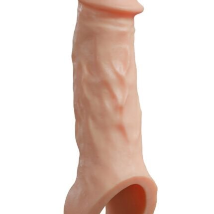 Насадка реалістична пеніс, що подовжує, Blush Performance Plus з петлею на мошонку