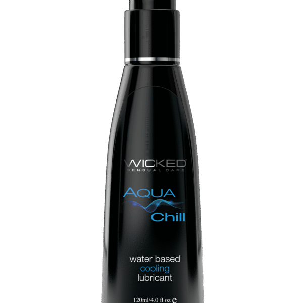 Охолоджуючий лубрикант WICKED AQUA CHILL на водній основі, 120 мл