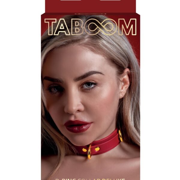Нашийник з фіксаторами Taboom, червоний