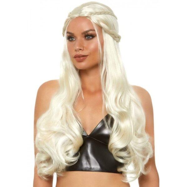 Перука біла довга Leg Avenue Dragon Queen Wig (Дейнеріс), розмір O/S, довжина 81 см