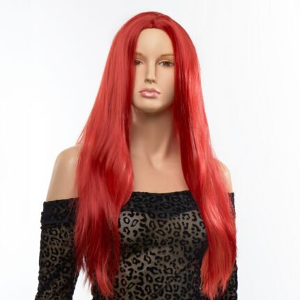 Перука пряма Fetish Hair червона, 70 см