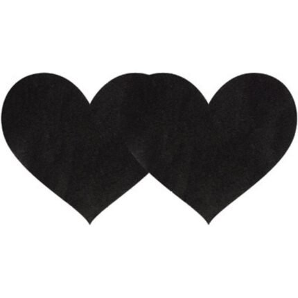 Пестиси на соски у вигляді серця Peekaboo чорні