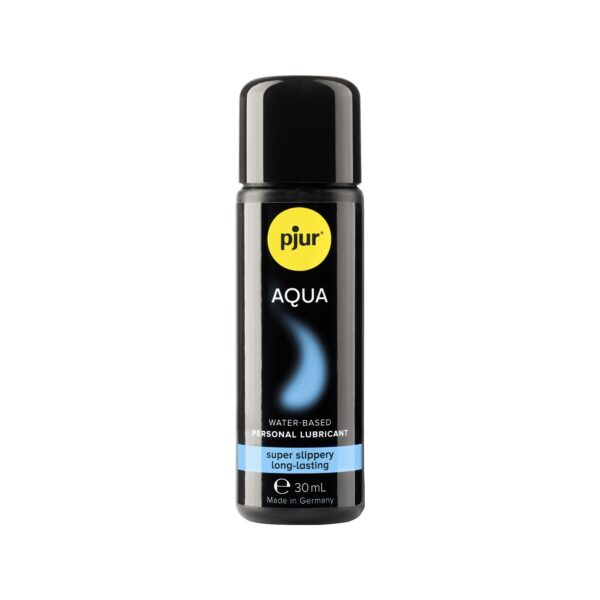 Лубрикант на водній основі pjur Aqua 30 мл, ефект оксамитової шкіри без прилипання
