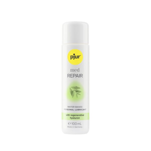 Лубрикант на водній основі pjur MED Repair glide 100 мл з регенерувальним гіалуроном для сухої шкіри