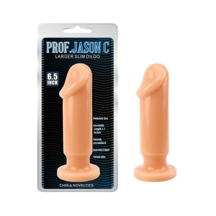 Плаг анальний Chisa Prof. Jason C Slim Dildo у вигляді пеніса, L