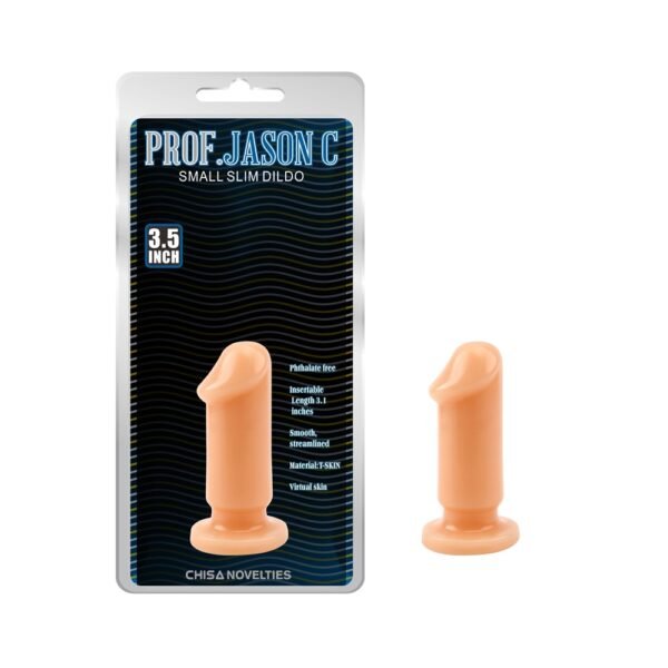 Плаг анальний Chisa Prof. Jason C Slim Dildo у вигляді пеніса, S