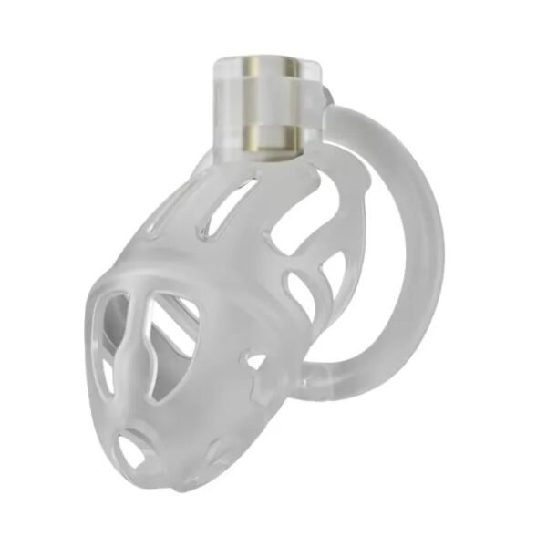 Пояс вірності пластик з трьома кільцями Прозорий Sevanda Lockink