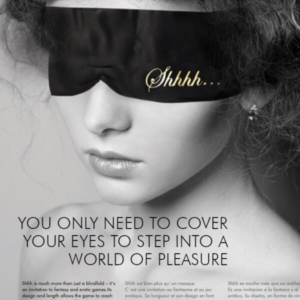 Пов'язка-стрічка із сатину 2-в-1 Bijoux Indiscrets