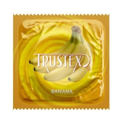 Презерватив Trustex Banana з ароматом та смаком банана (ціна за 1 шт. )