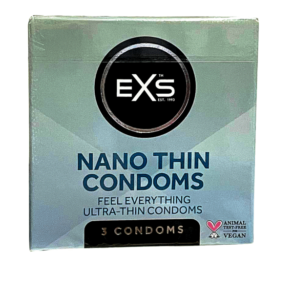 Презервативи ультратонкі EXS Nano Thin латексні (ціна за упаковку, 3 шт.)