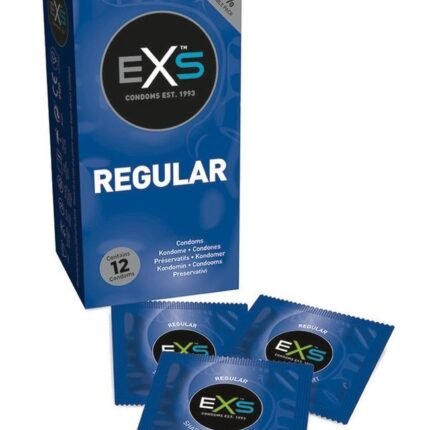 Презервативи класичні EXS Regular тонкі з силіконовим мастилом, 54 мм (ціна за упаковку 12 шт. )