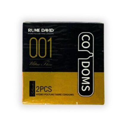 Презервативи гідро-поліуретанові Rume David 001 ультратонкі (ціна за упаковку, 2 шт. )