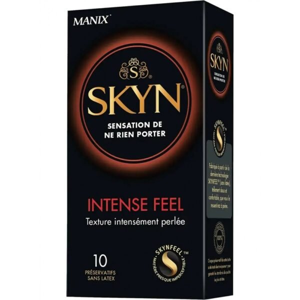 Презервативи з рельєфом Skyn Intense Feel безлатексні (ціна за пачку, 10 шт. )