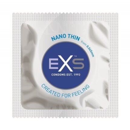 Презервативи ультратонкі EXS Nano Thin веганські (ціна за 5 шт. )